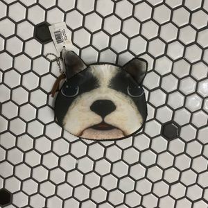 NWT dog change purse